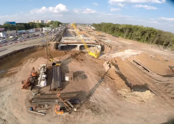 Как строится тоннель на пересечении Московского и Ракитовского шоссе