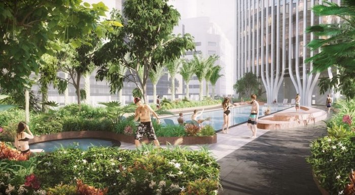 В Сингапуре построят «зеленый» небоскреб