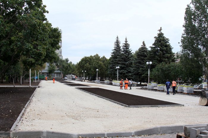 Ремонтные работы бульвара по улице Стара-Загора должны завершиться к 17 сентября