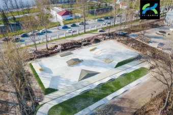 Скейтпарк в Струковском саду откроют к началу лета