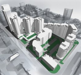В центре Самары хотят построить семь семнадцатиэтажек
