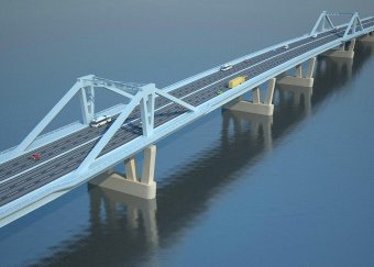 250 дней стройки Фрунзенского моста