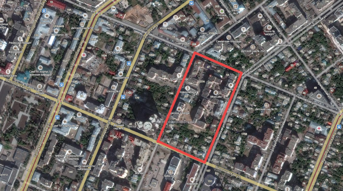 В центре Самары застроят 108 квартал