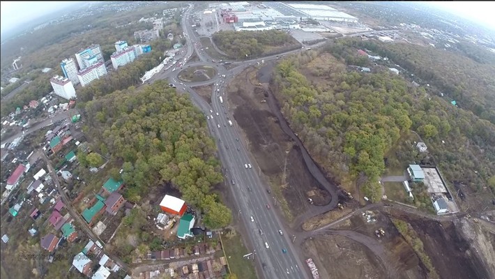 На Московском шоссе начали строить дороги-дублеры