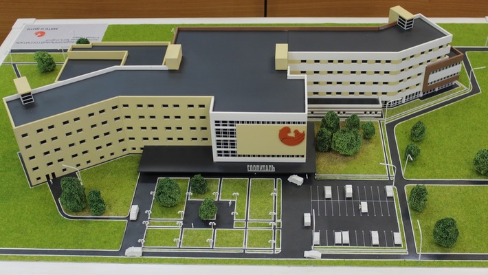 Опубликован макет будущего госпиталя в Радиоцентре